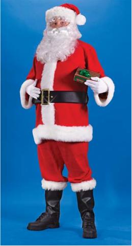 Target santa deals suit